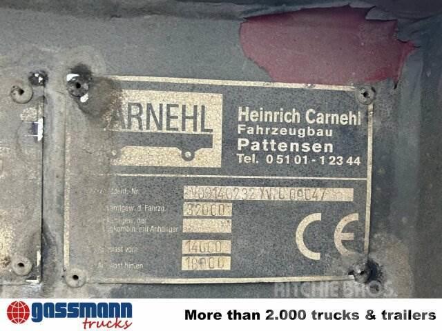 Carnehl 2-Achs Kippauflieger, Stahlmulde ca. 22m³, Benne semi remorque