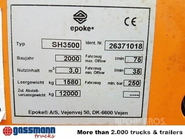 Epoke Salzstreuer SH 3500 mit Hydraulikantrieb Autres équipements pour tracteur