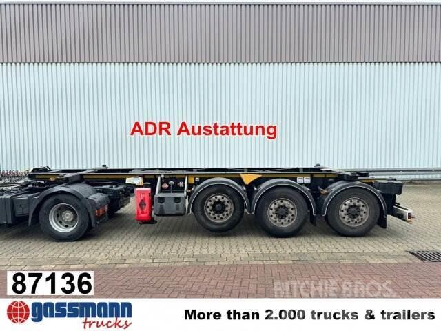 Kässbohrer Multicont Container Chassis, ADR, Liftachse Autres semi remorques