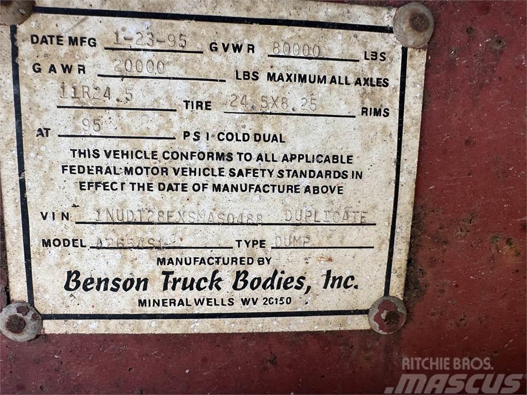 Benson A2654S1 Remorque benne