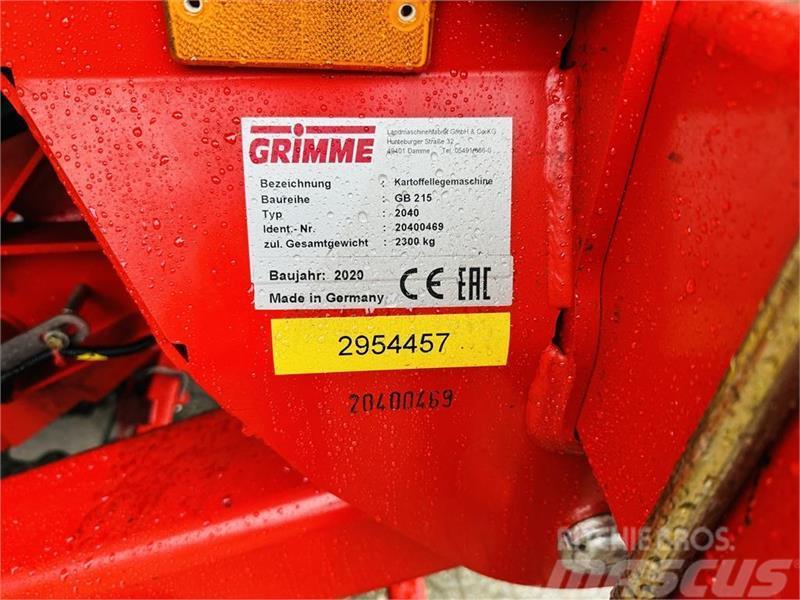 Grimme GB-215 Planteuse