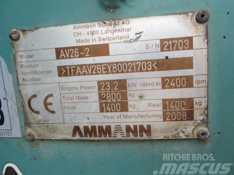 Ammann AV26-2 Compacteur de sol