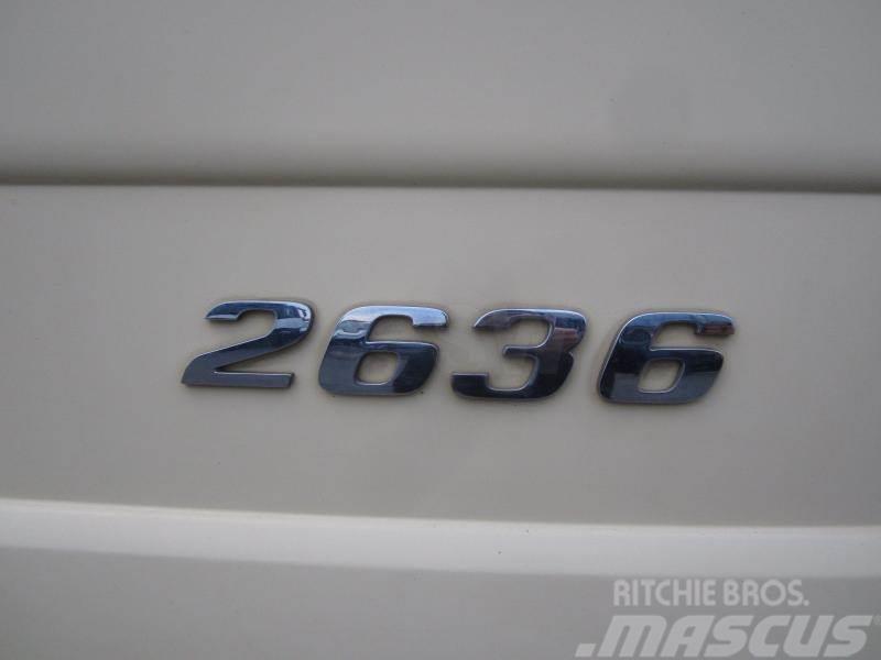 Mercedes-Benz Actros 2636 Chariots à câble démontable