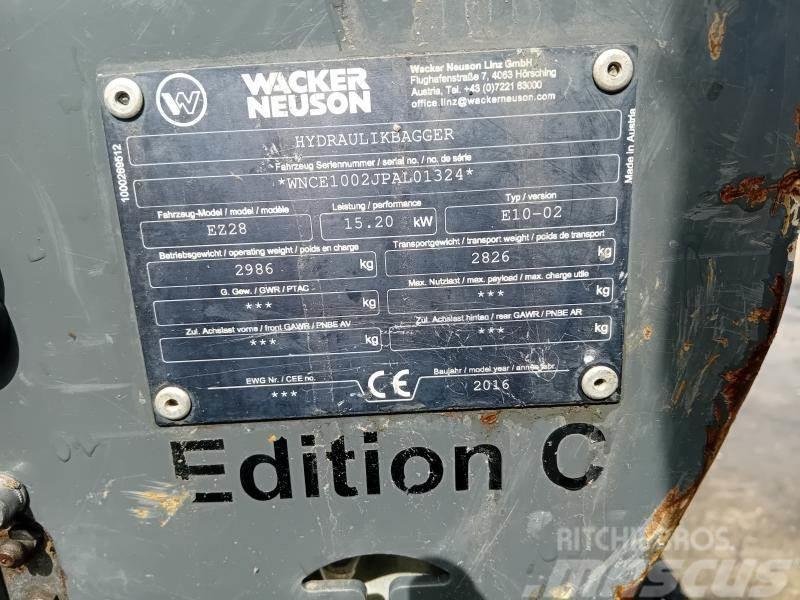 Wacker Neuson EZ28 Mini pelle < 7t