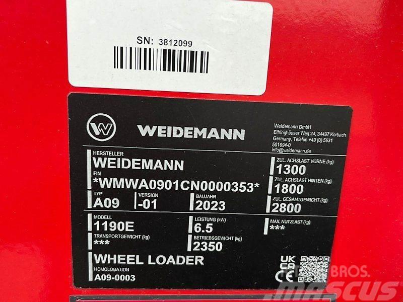 Weidemann 1190E Chargeuse compacte