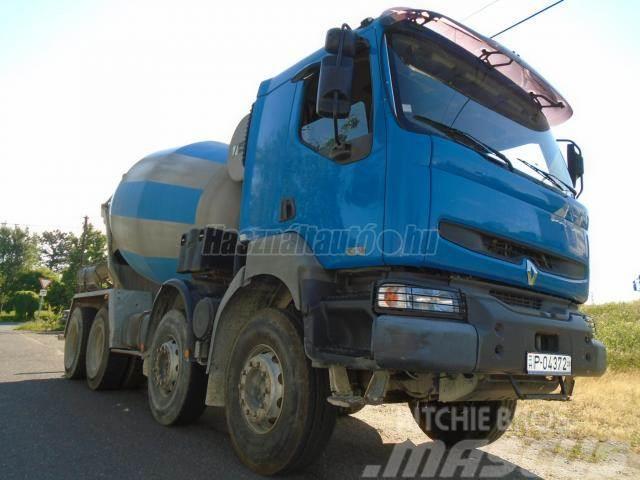  RENAULT-DMA DCI 420 8x4 9m3 Stetter Camion malaxeur