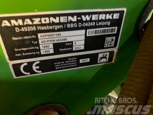 Amazone KG4000 Super / AD-P KW403 Herse