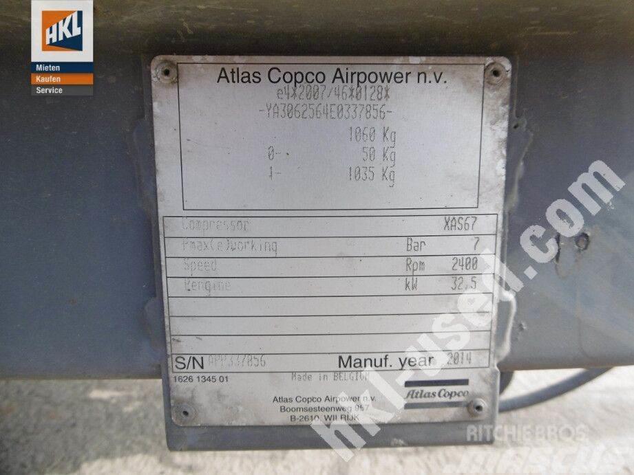 Atlas Copco XAS 67 Compresseur