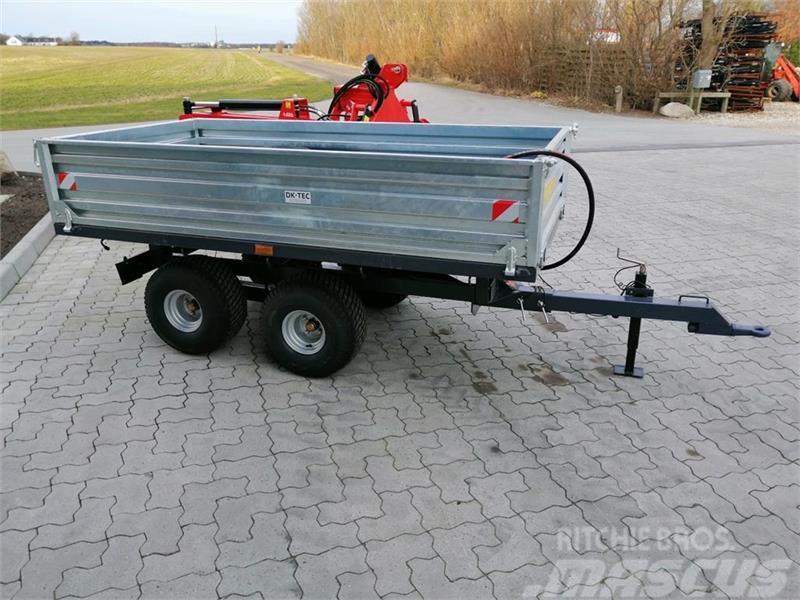 Dk-Tec GBT 210 cm Galvaniseret trailer 2 tons Autres matériels d'espace vert