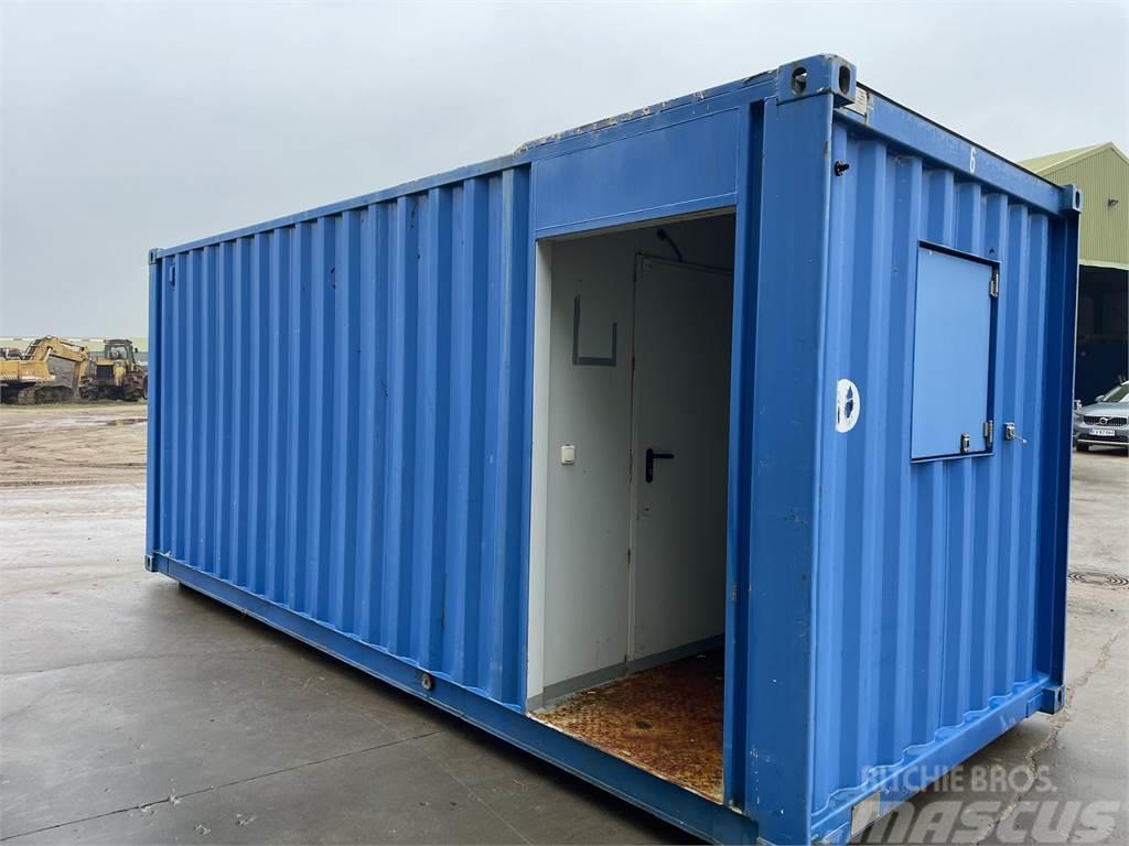  20FT container, isoleret med svalegang. Conteneurs de stockage