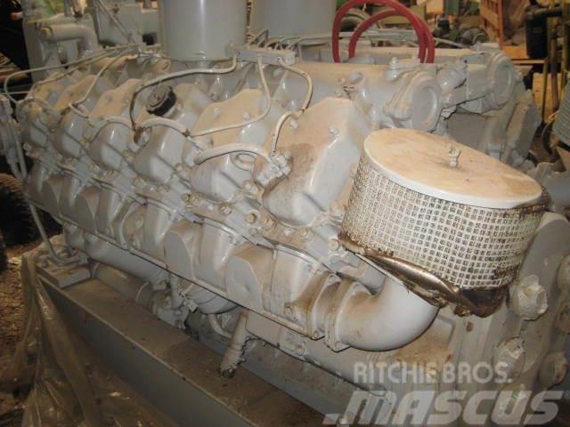 Baudouin V12 type DNP12M marinemotor Moteur
