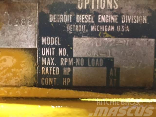 Detroit 4-71 motor - excl. starter Moteur