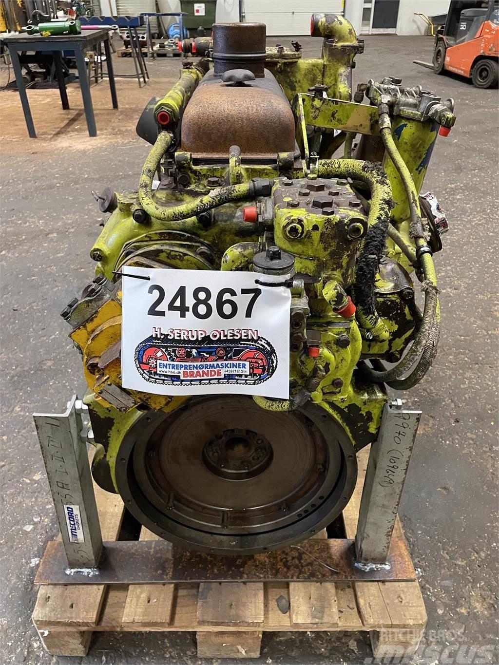Detroit 4-71 motor, model 10435000 ex. Terex 7241 - kun ti Moteur
