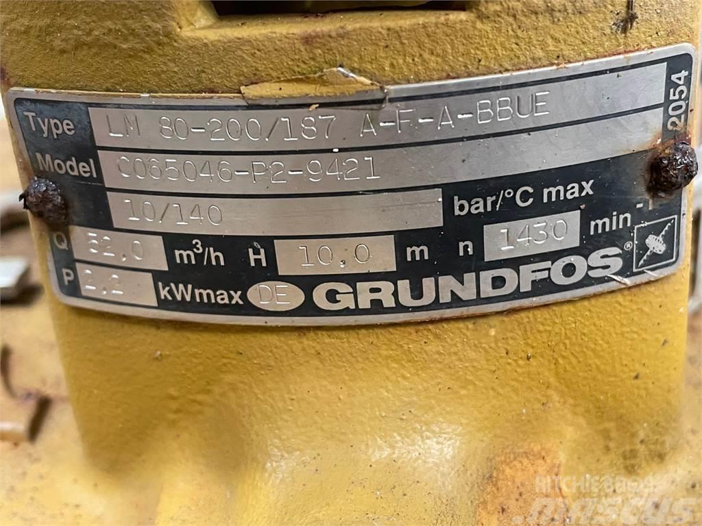 Grundfos type LM 80-200/187 A-F-A BBUE pumpe Pompe à eau / Motopompe