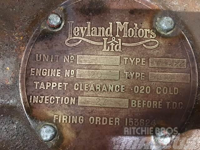 Leyland (Motors Ltd. England) Type 400/387-MK3 Moteur