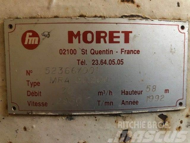 Moret Pumpe Type MRA 50.200 Pompe à eau / Motopompe