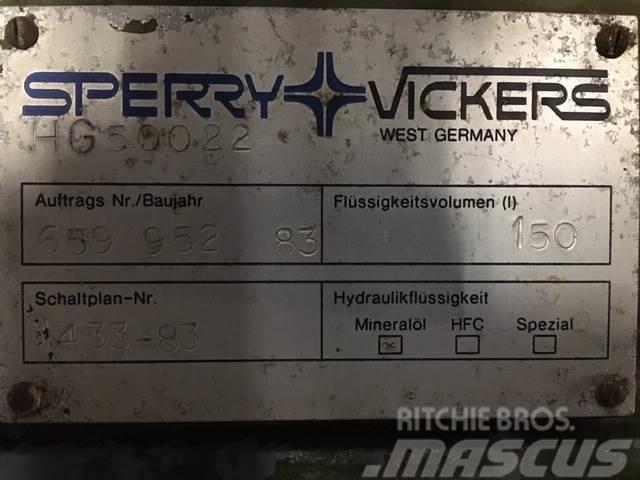 Powerpack fabr. Sperry Vickers 4G50022 Générateurs diesel