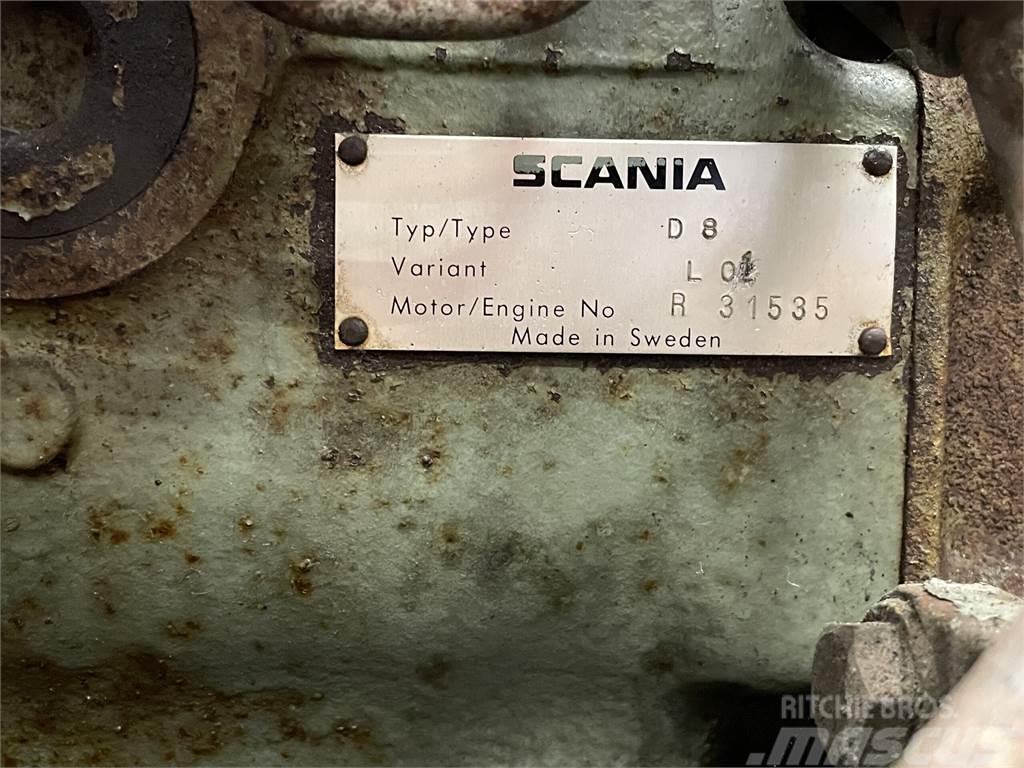 Scania D8 Variant L01 Moteur