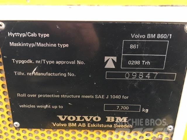 Volvo 861 dumper 6 x 4 til ophug Mini tombereau