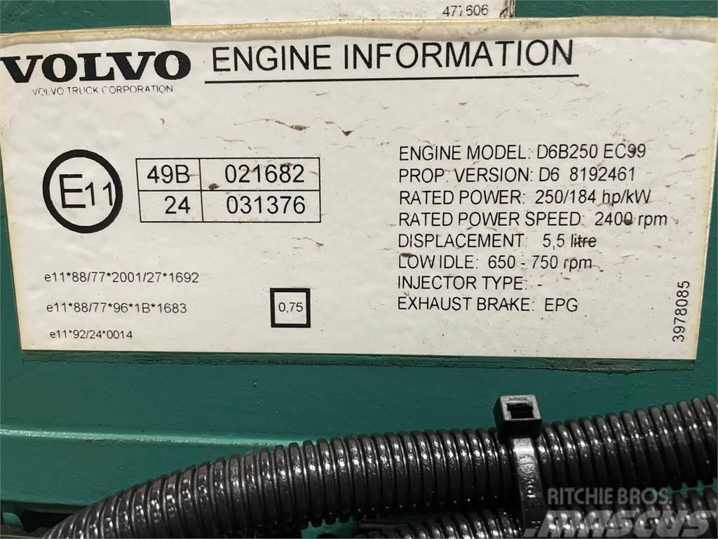 Volvo D6B 250 EC99 motor Moteur
