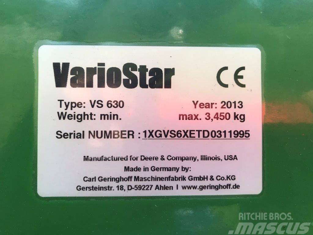 John Deere VarioStar 630 Barre de coupe pour moissonneuse batteuse