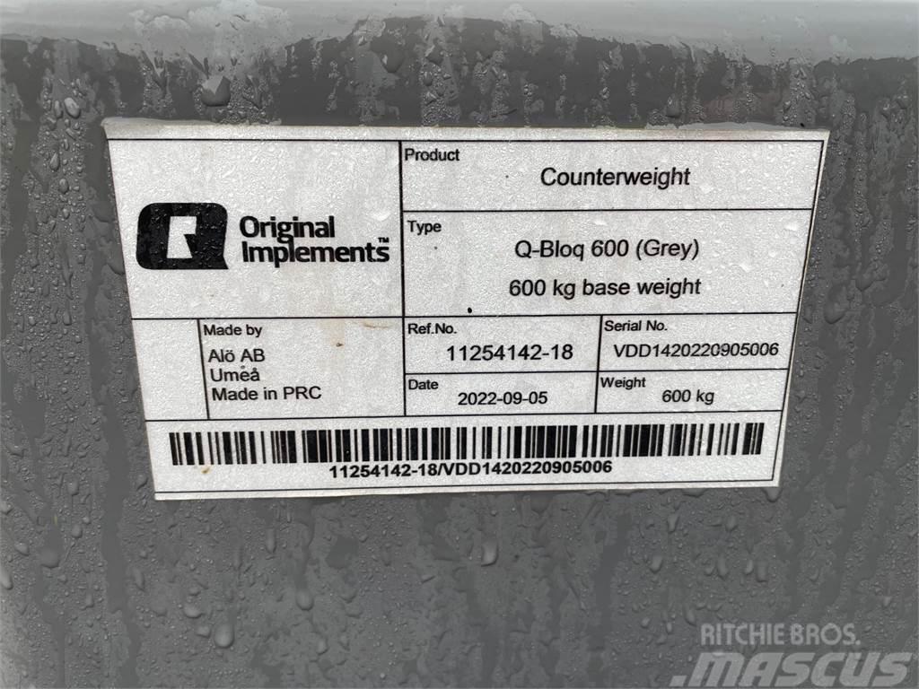 Quicke 600kg Front Weight Block Autres matériels agricoles