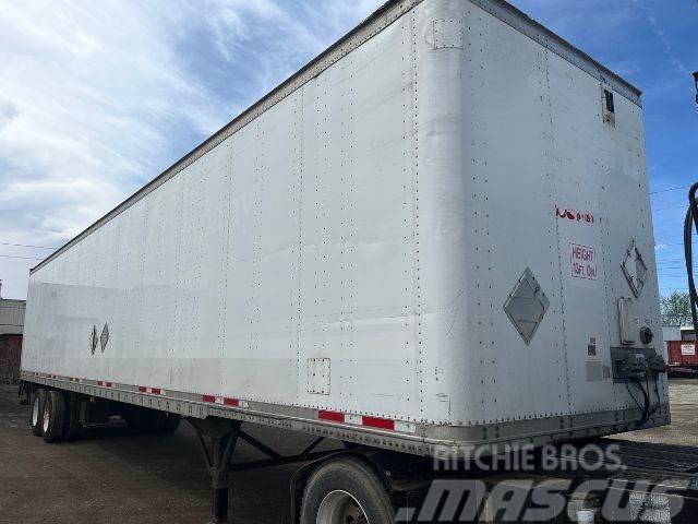  48FT WABASH DRY VAN with LIFTGATE Remorque Fourgon