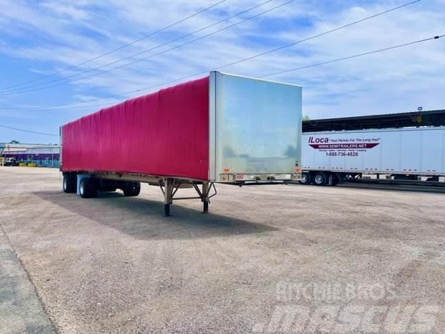 East Mfg Flatbed with Rolling Tarp System Remorque ridelle