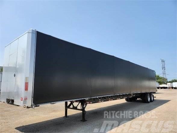 Manac COMBO FLATBED WITH ROLLING TARP Remorque ridelle