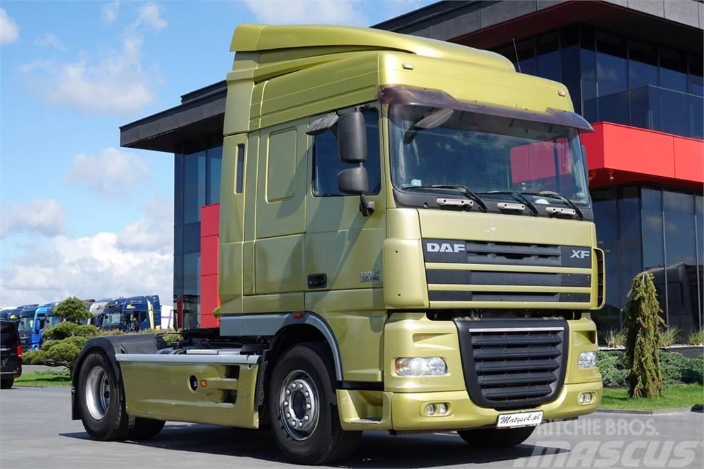 DAF XF 105.460 / SPACE CAB / HYDRAULIKA / MANUAL / EUR Tracteur routier
