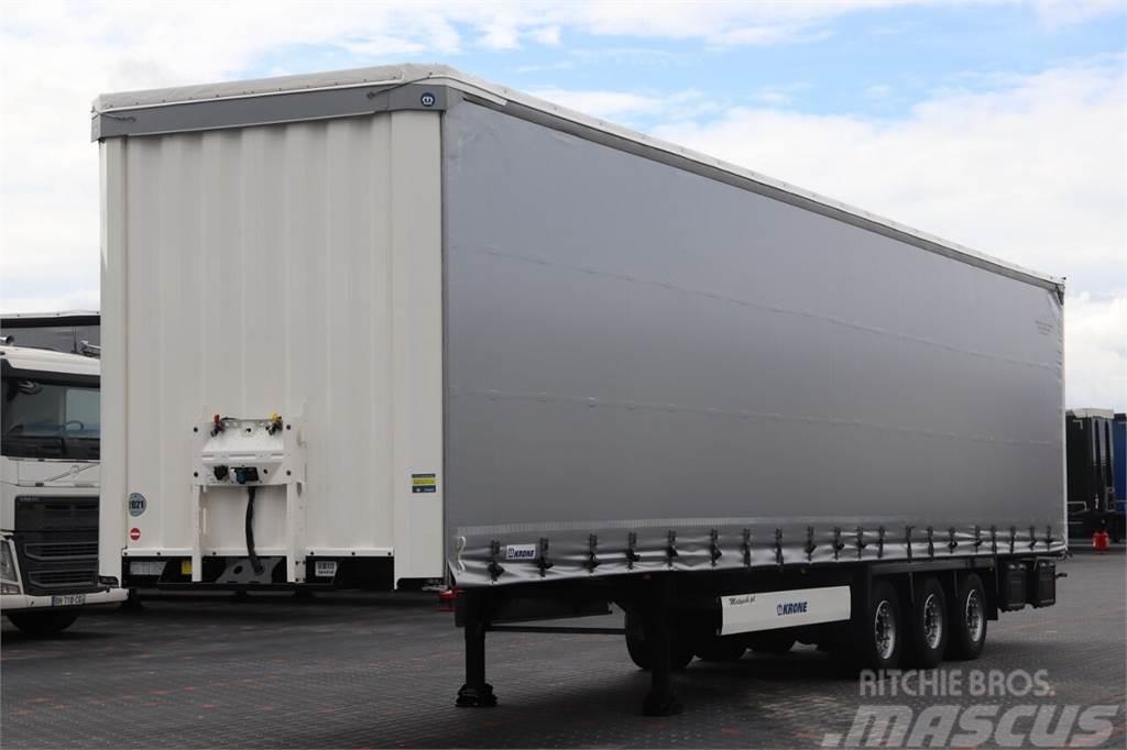 Krone CURTAINSIDER / MEGA / LIFTED ROOF / 2021 YEAR Semi remorque à rideaux coulissants (PLSC)