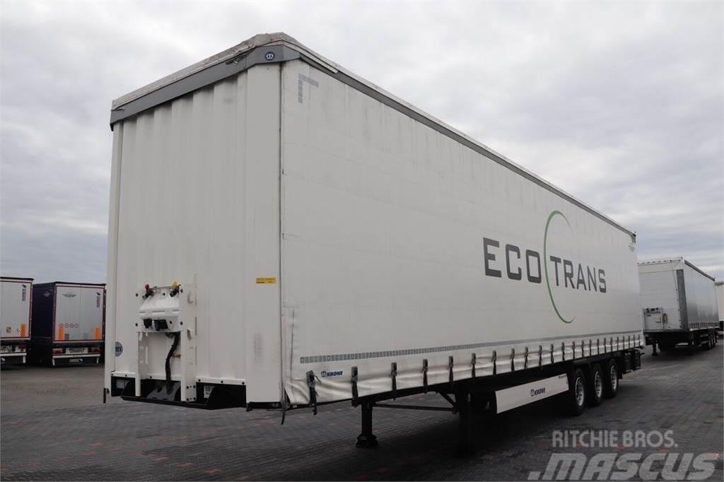 Krone CURTAINSIDER / MEGA / LIFTED ROOF / LIFTED AXLE /  Semi remorque à rideaux coulissants (PLSC)