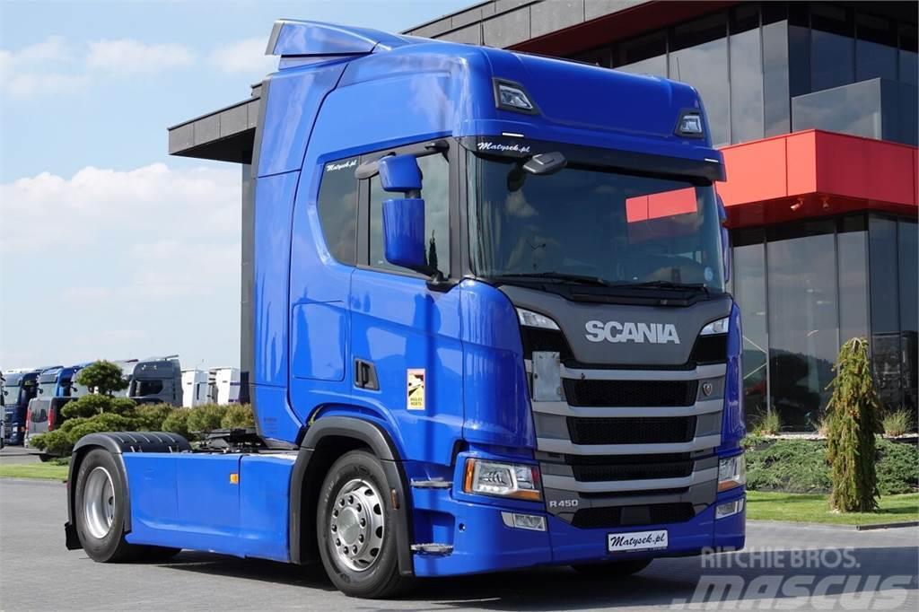 Scania R 450 / RETARDER / 2018 ROK / Tracteur routier
