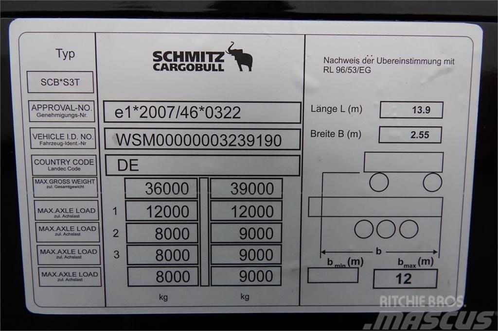 Schmitz Cargobull SCHMITZ FIRANKA VARIOS / PODNOSZONY DACH / STANDAR Semi remorque à rideaux coulissants (PLSC)