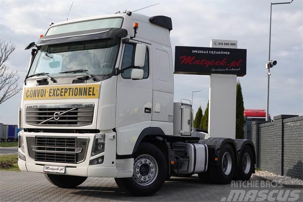 Volvo FH16 600 / 6x4 / 180 TON !! / CIĄGNIK 6 X 4 / ADR Tracteur routier