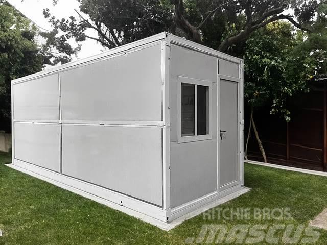  20 ft x 8 ft x 8 ft Foldable Metal Storage Shed wi Conteneurs de stockage