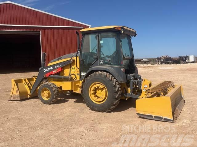 John Deere 210L EP Chargeur frontal, fourche