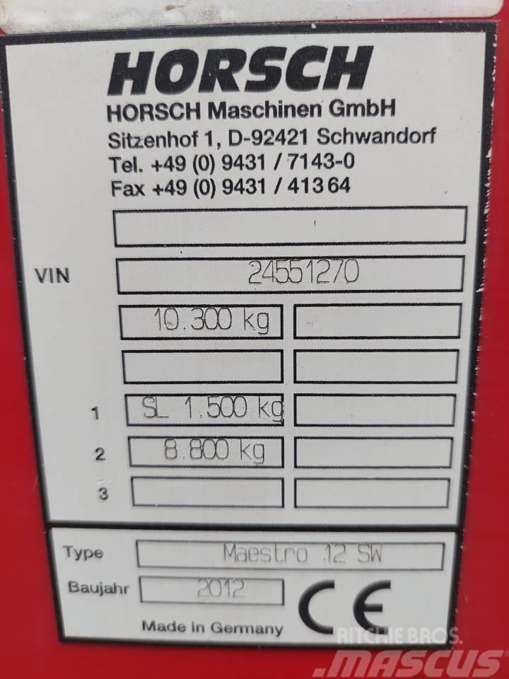 Horsch Maestro 12.75 SW Semoir de précision