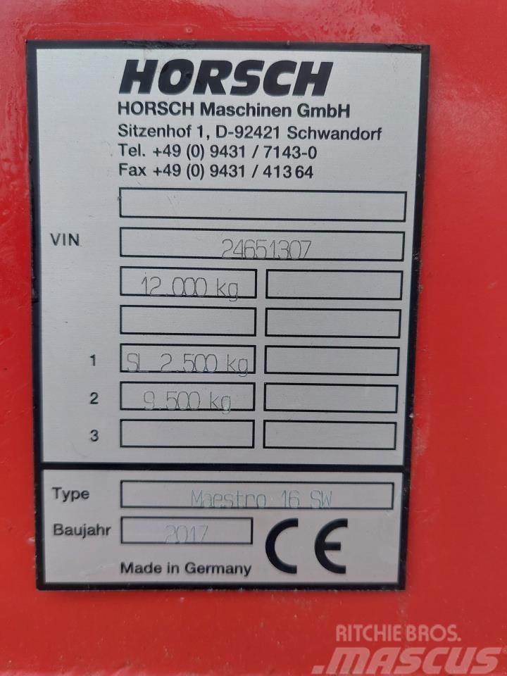 Horsch Maestro 16.75 SW Semoir de précision
