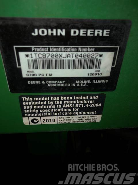 John Deere 8700 Tondeuses pour fairway