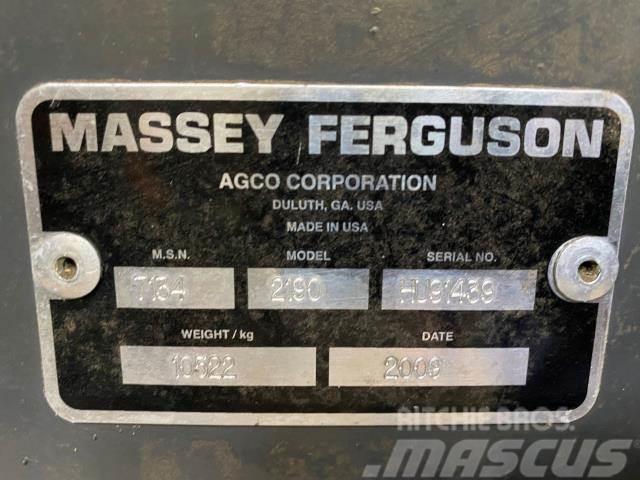 Massey Ferguson 2190 Presse cubique