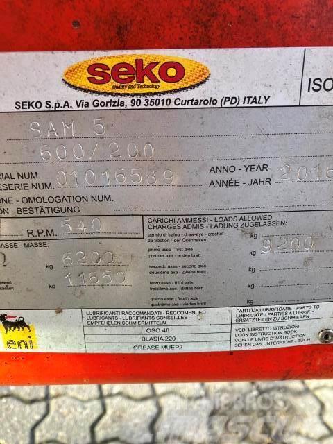 Seko SAMURAI 5 600/200 Remorques autochargeuse