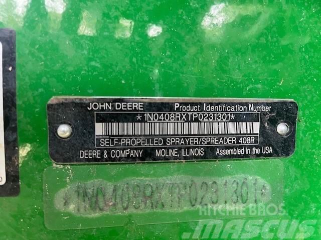 John Deere 408R Pulvérisateurs traînés