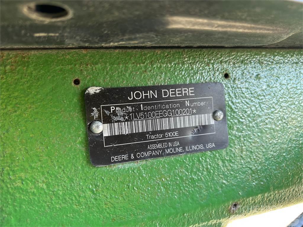 John Deere 5100E Tracteur