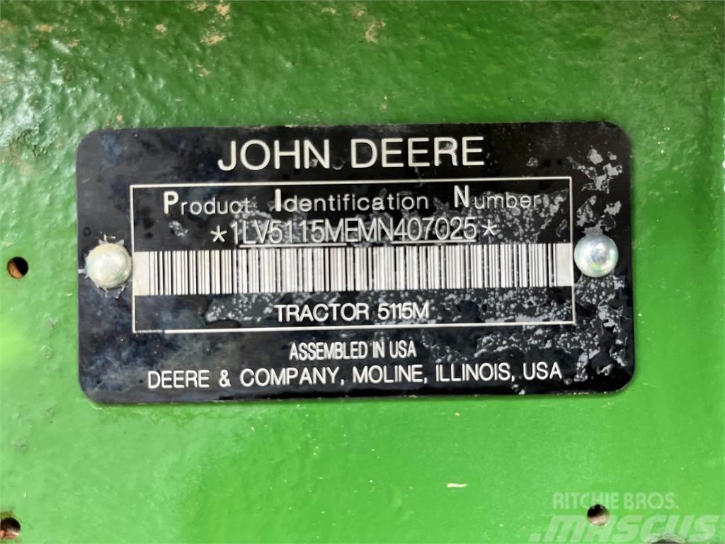 John Deere 5115M Tracteur