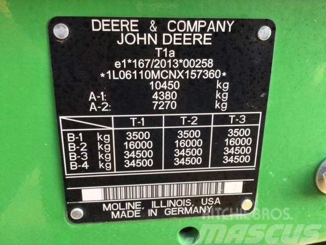 John Deere 6110M Tracteur