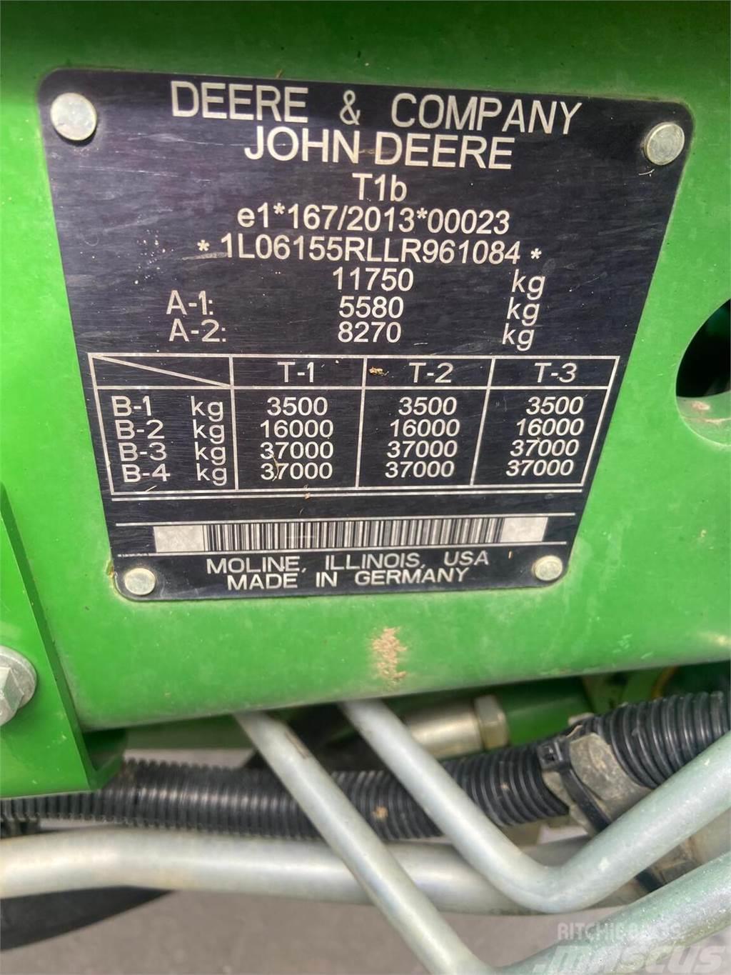 John Deere 6155R Tracteur