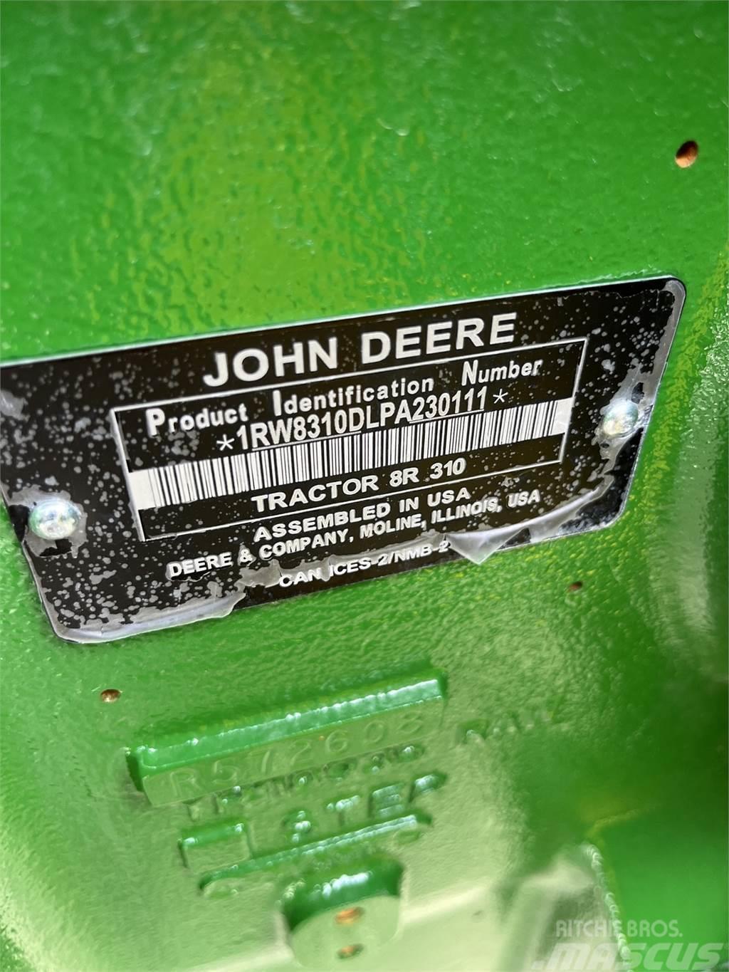 John Deere 8R 310 Tracteur