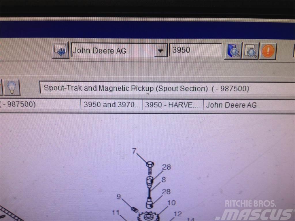 John Deere SPOUT TRACK FOR 3950/3970 FORAGE HARVESTER Autres matériels de fenaison