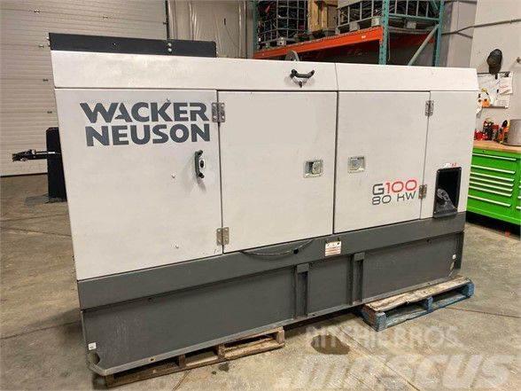 Wacker Neuson G100 80kW Skid Mount Generator Autres générateurs